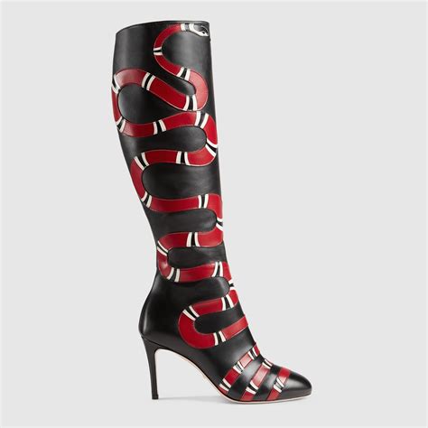 gucci boots serpent|gucci boots snake bottom.